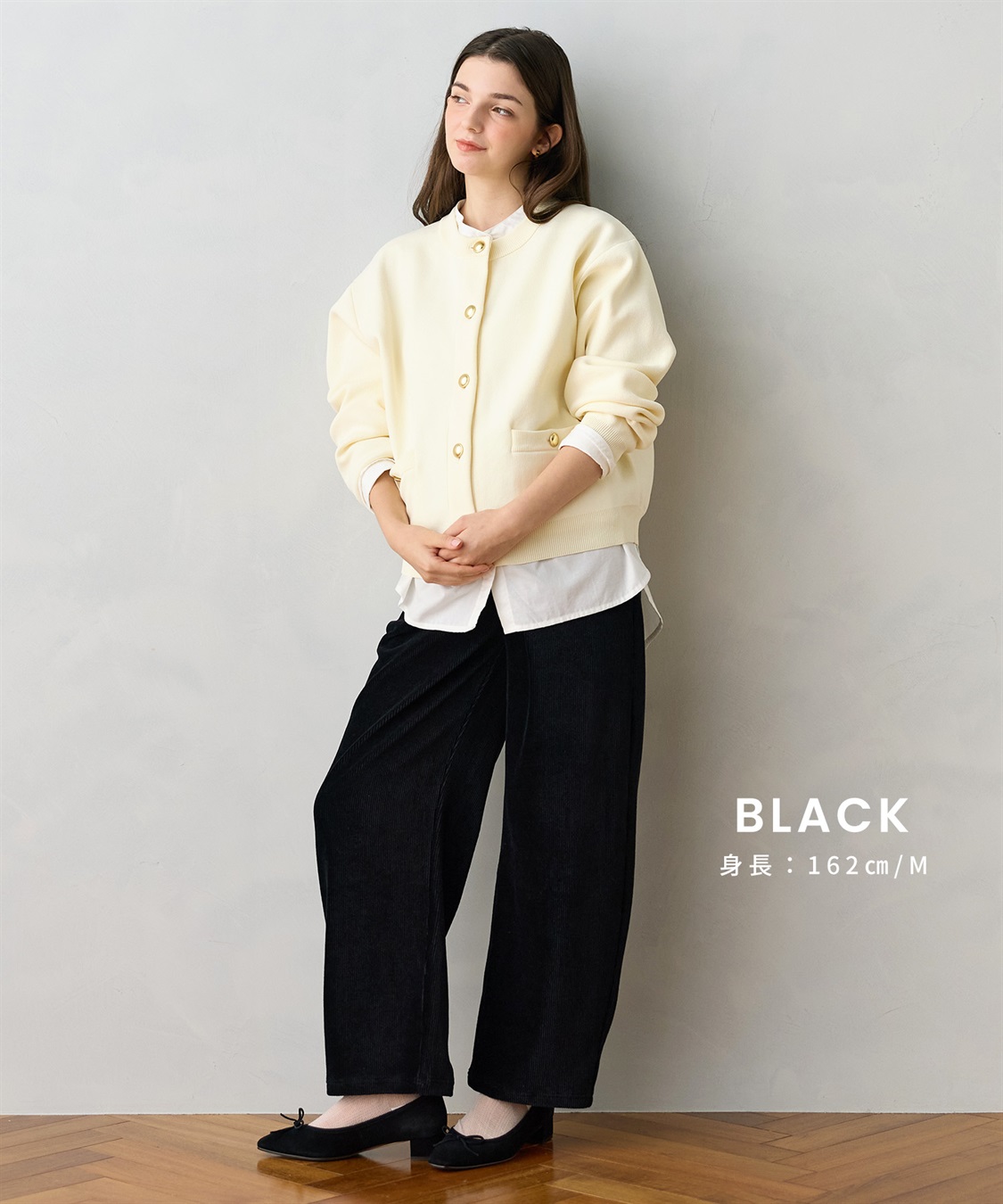 Rosemadame ストレッチ コーデュロイ バレルパンツ _sub_8