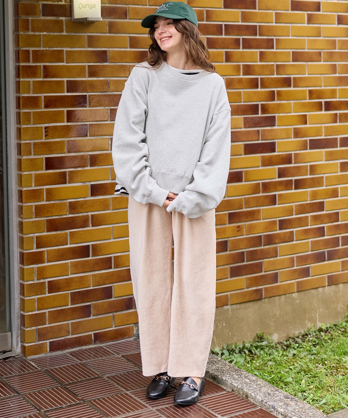 Rosemadame ストレッチ コーデュロイ バレルパンツ _sub_19
