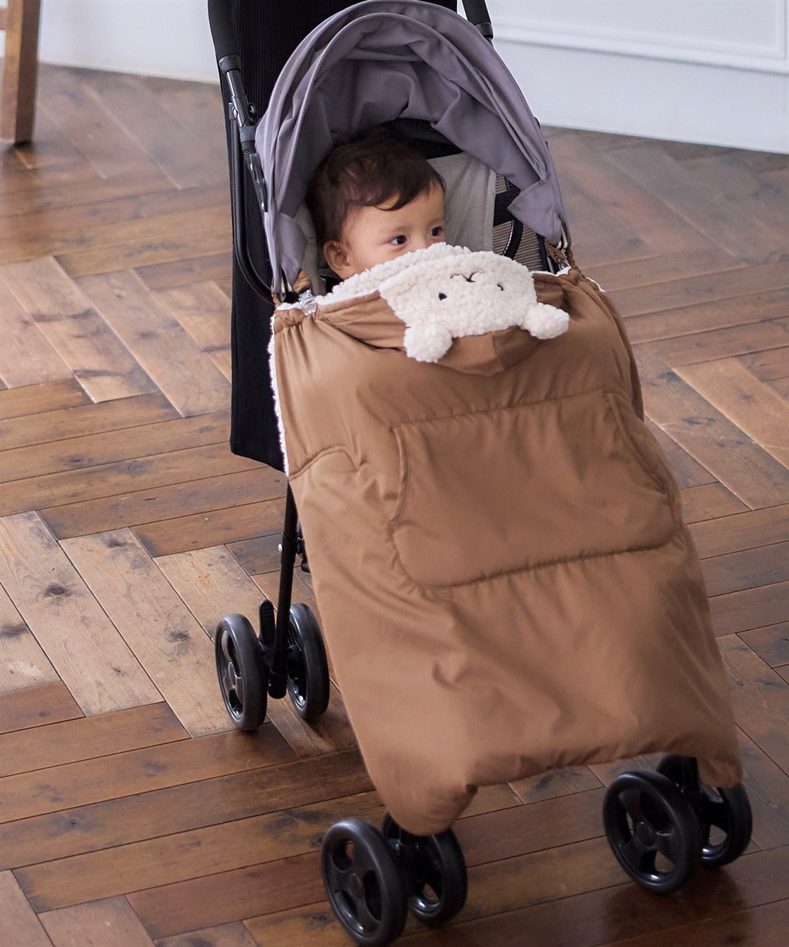 Rosemadame あったかモコモコベビーケープ（おくるみ）_sub_20