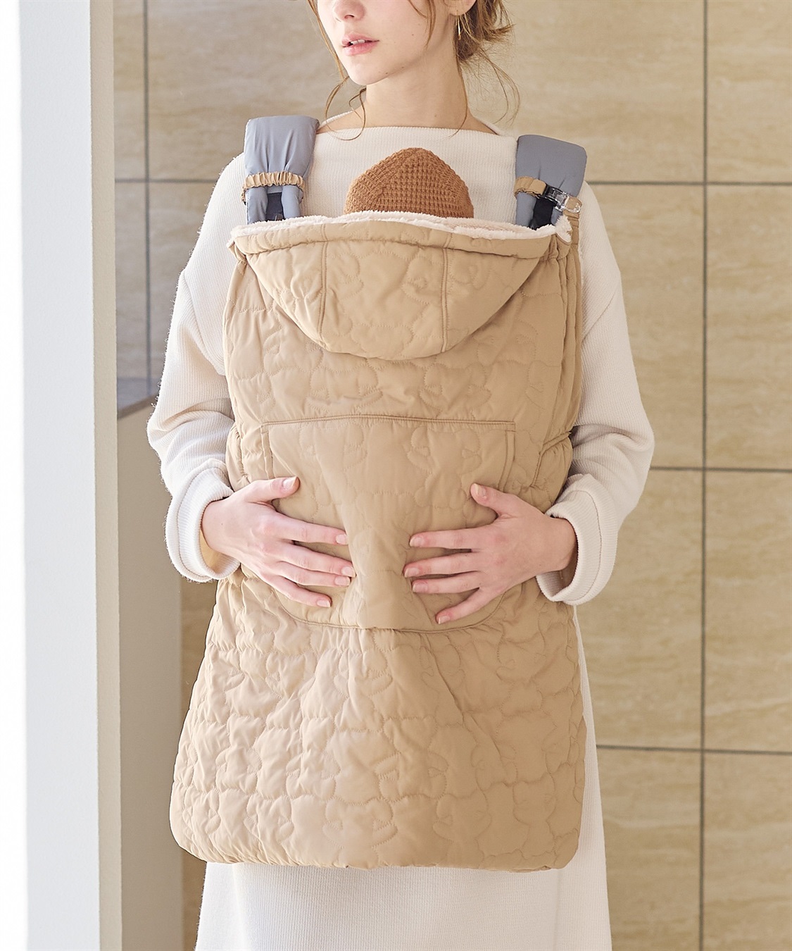 Rosemadame あったかモコモコベビーケープ（おくるみ）_sub_24