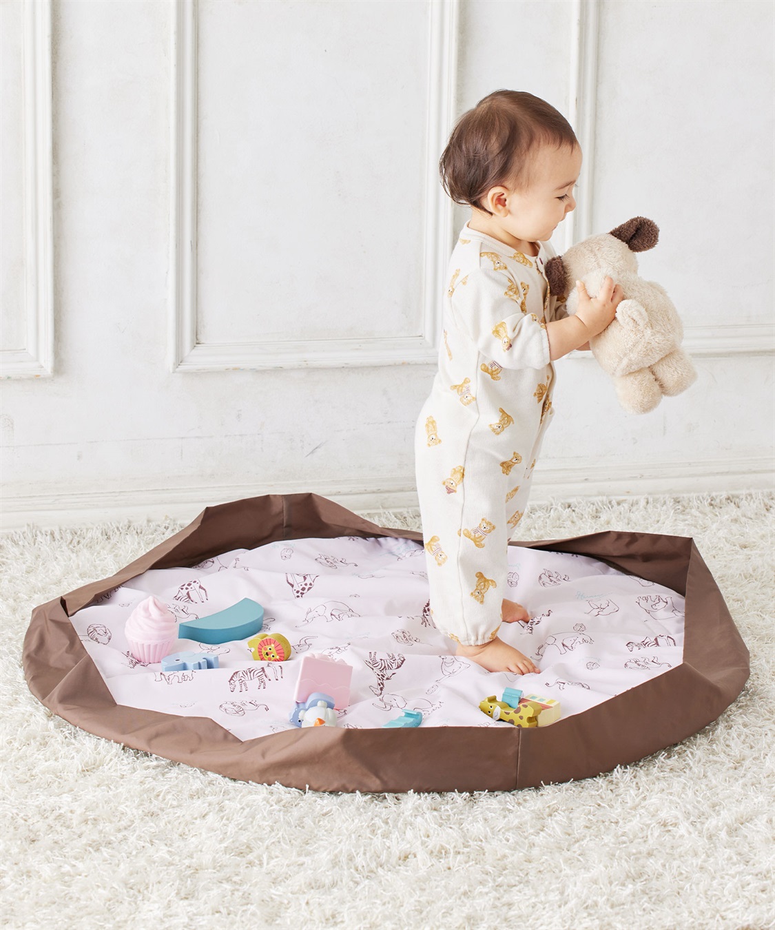 Rosemadame 遊べて片付けかんたん！トイラップバッグ／プレイマット_sub_2