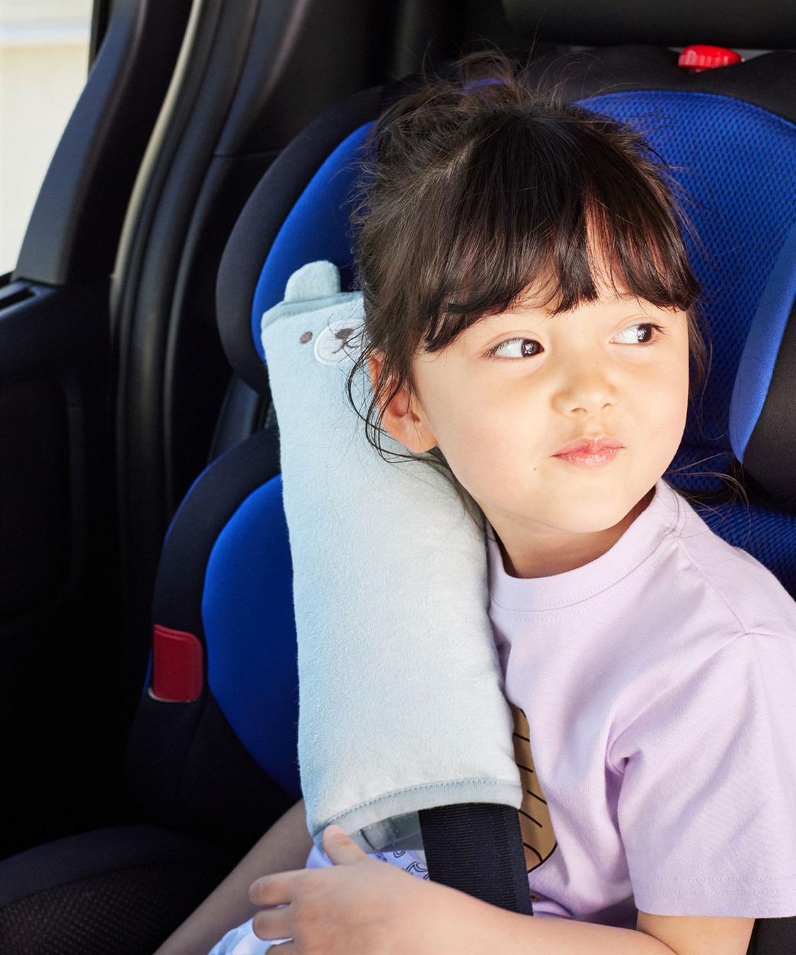 Rosemadame ふわふわ気もちいい透湿防水ベビーキッズ アニマルシートベルトクッション_sub_16