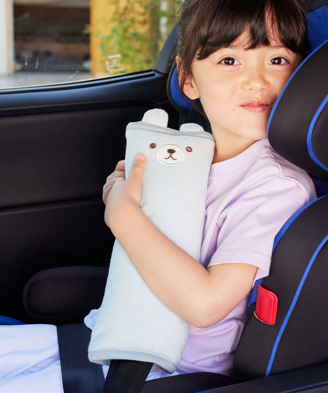 Rosemadame ふわふわ気もちいい透湿防水ベビーキッズ アニマルシートベルトクッション_sub_17