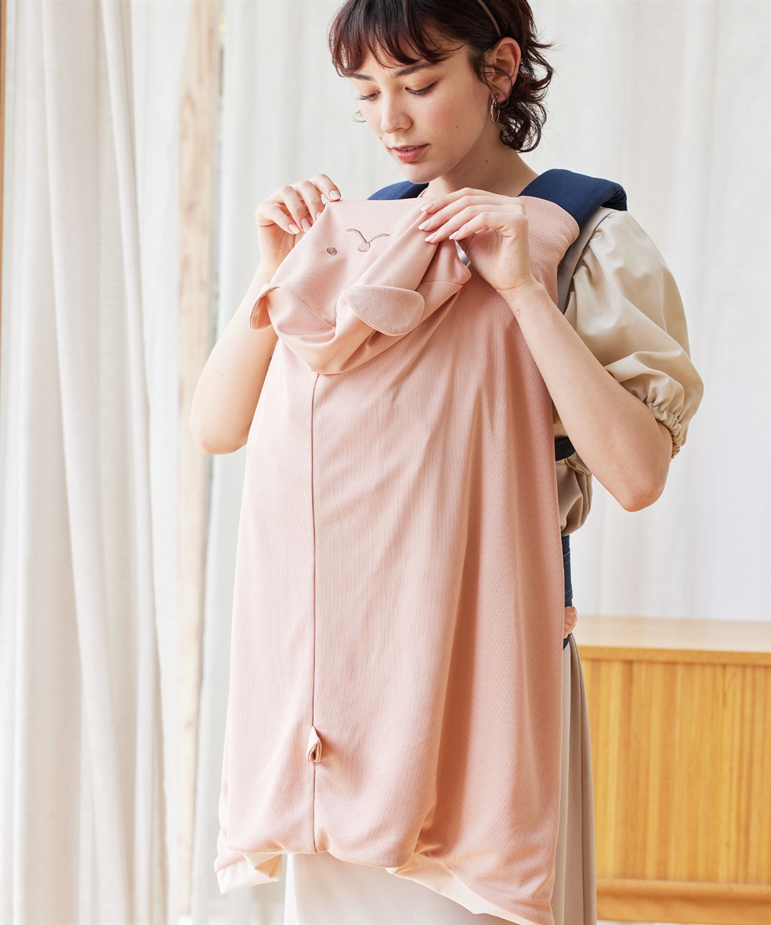 Rosemadame UVカット&接触冷感 アニマルひんやりベビーケープ_sub_9