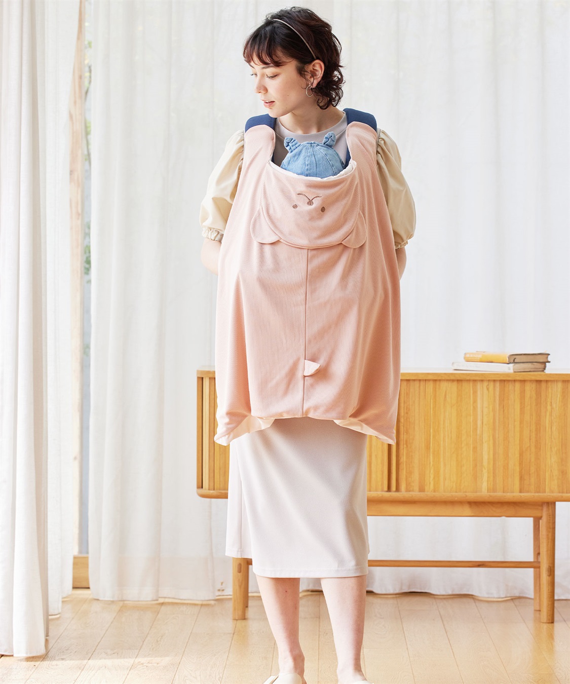 Rosemadame UVカット&接触冷感 アニマルひんやりベビーケープ_sub_11