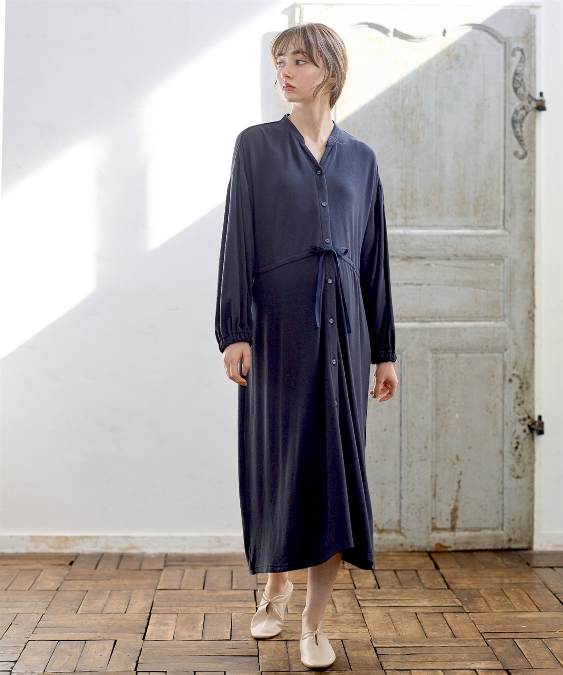 Rosemadame やわらかレーヨン天竺ネグリジェ パジャマ/ルームウェア（マタニティ/授乳服）授乳楽々 妊婦服 産前・産後対応_sub_8