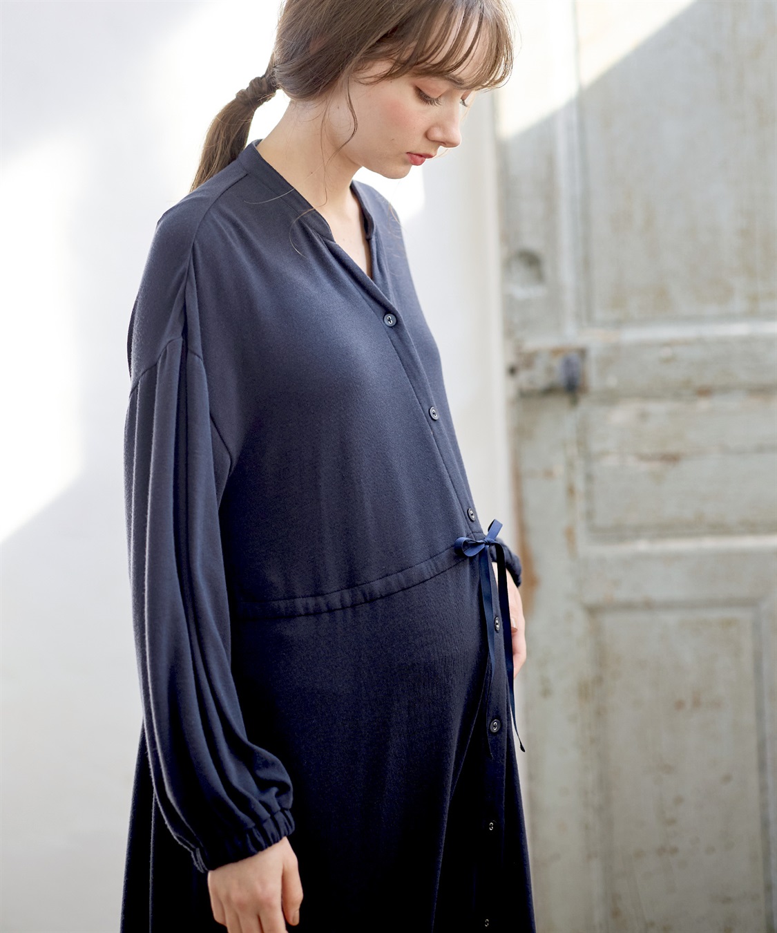 Rosemadame やわらかレーヨン天竺ネグリジェ パジャマ/ルームウェア（マタニティ/授乳服）授乳楽々 妊婦服 産前・産後対応_sub_11