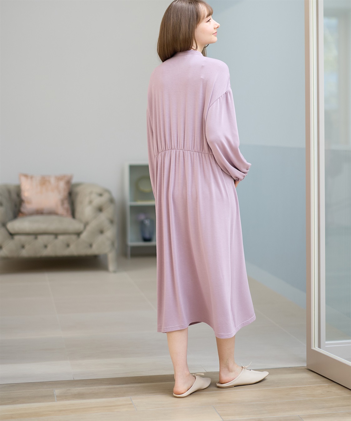 Rosemadame やわらかレーヨン天竺ネグリジェ パジャマ/ルームウェア（マタニティ/授乳服）授乳楽々 妊婦服 産前・産後対応_sub_17