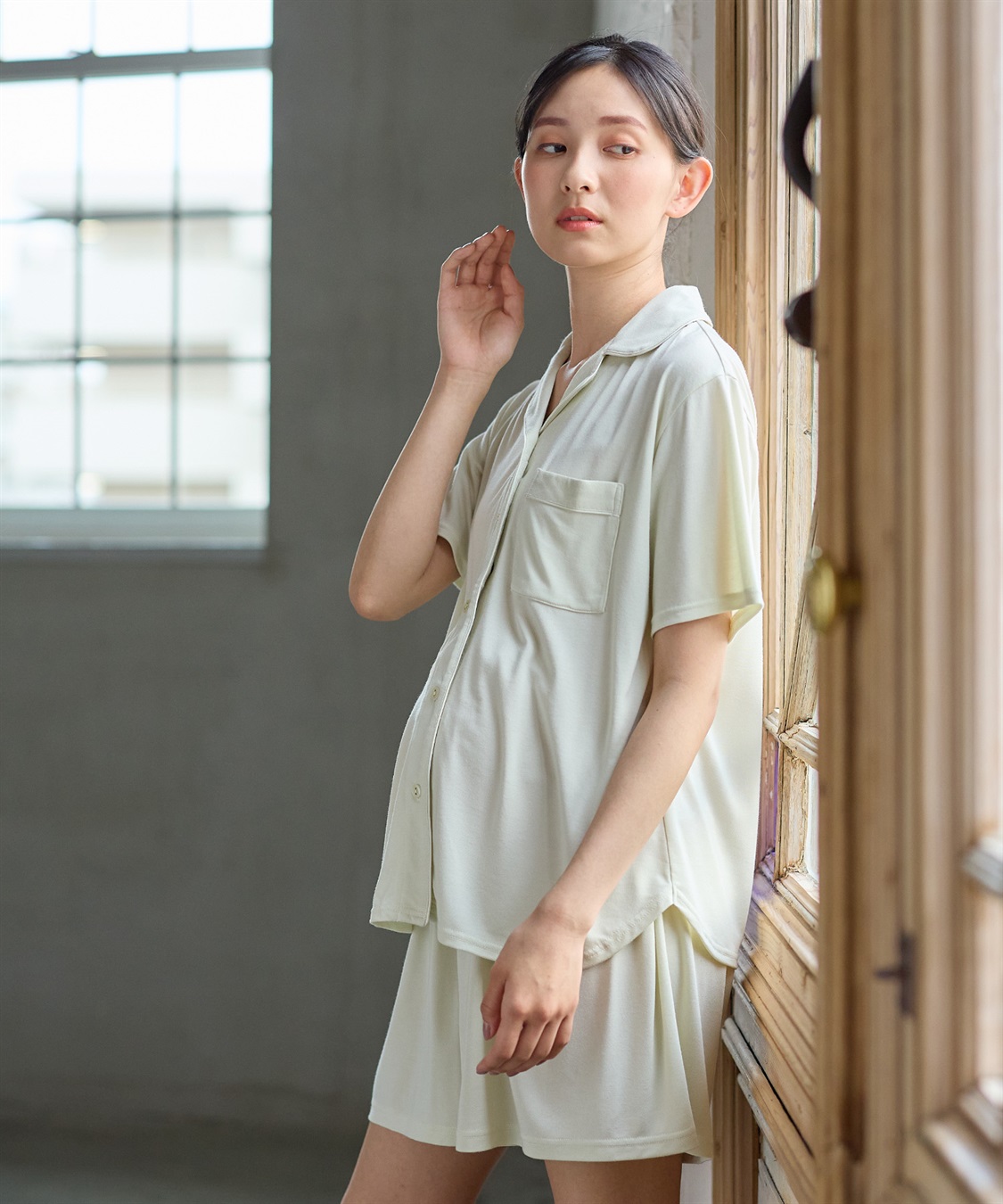 Rosemadame 【接触冷感】やわからレーヨンパジャマ_sub_1