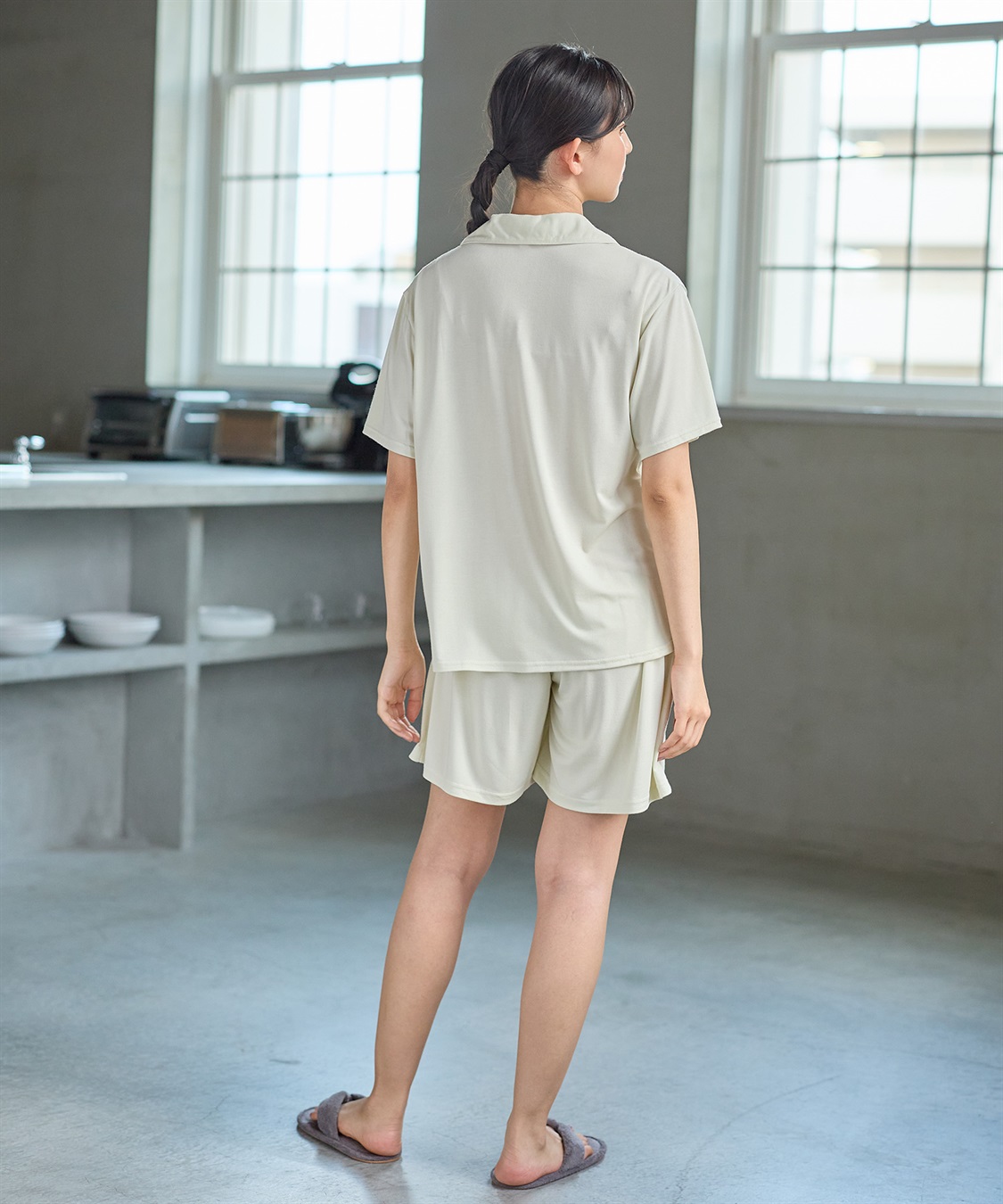 Rosemadame 【接触冷感】やわからレーヨンパジャマ_sub_10