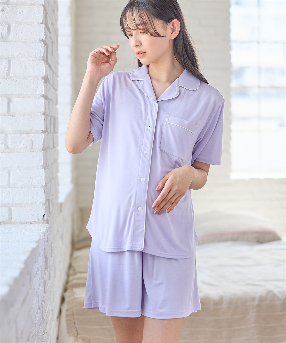 Rosemadame 【接触冷感】やわからレーヨンパジャマ_sub_11