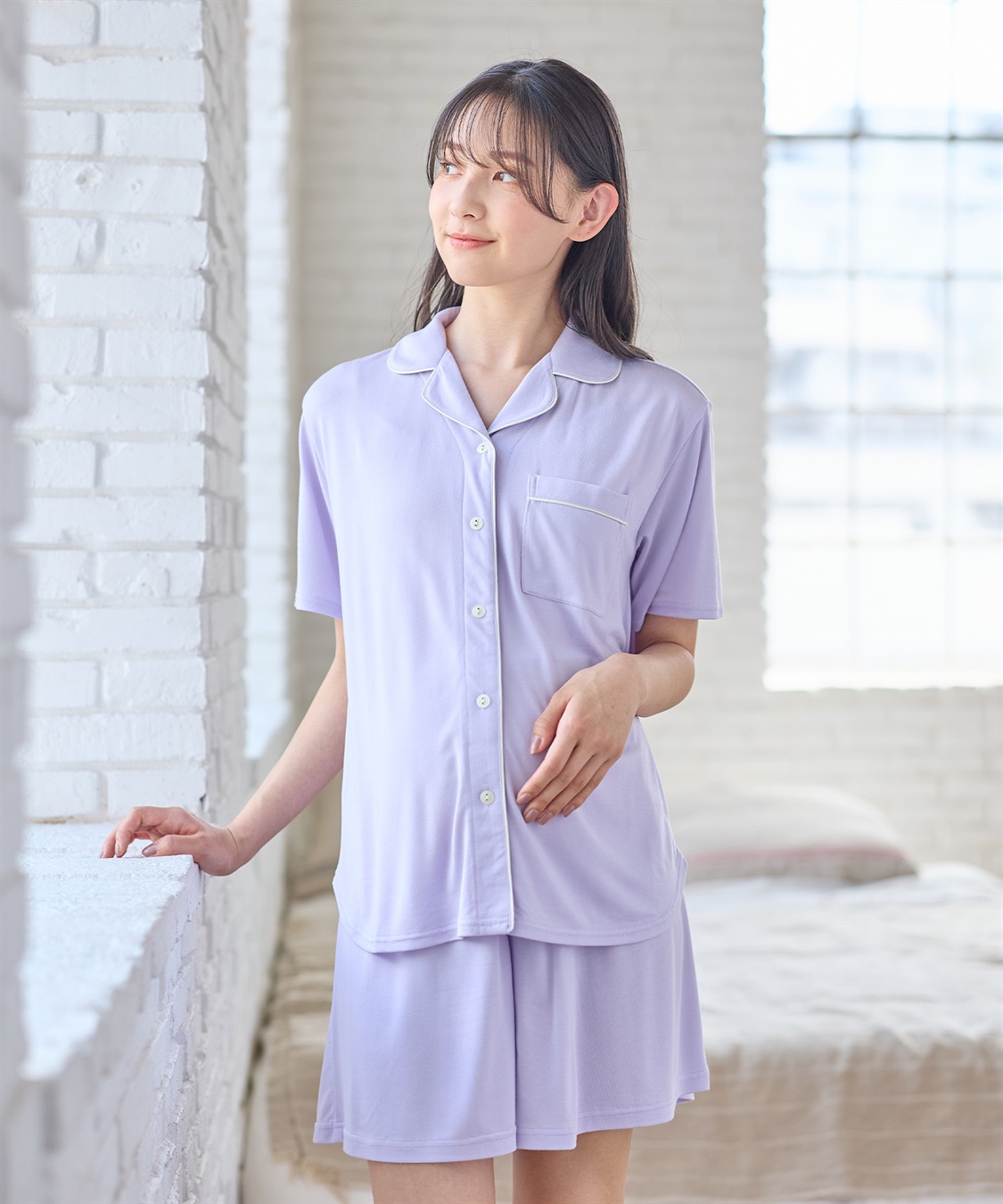 Rosemadame 【接触冷感】やわからレーヨンパジャマ_sub_12