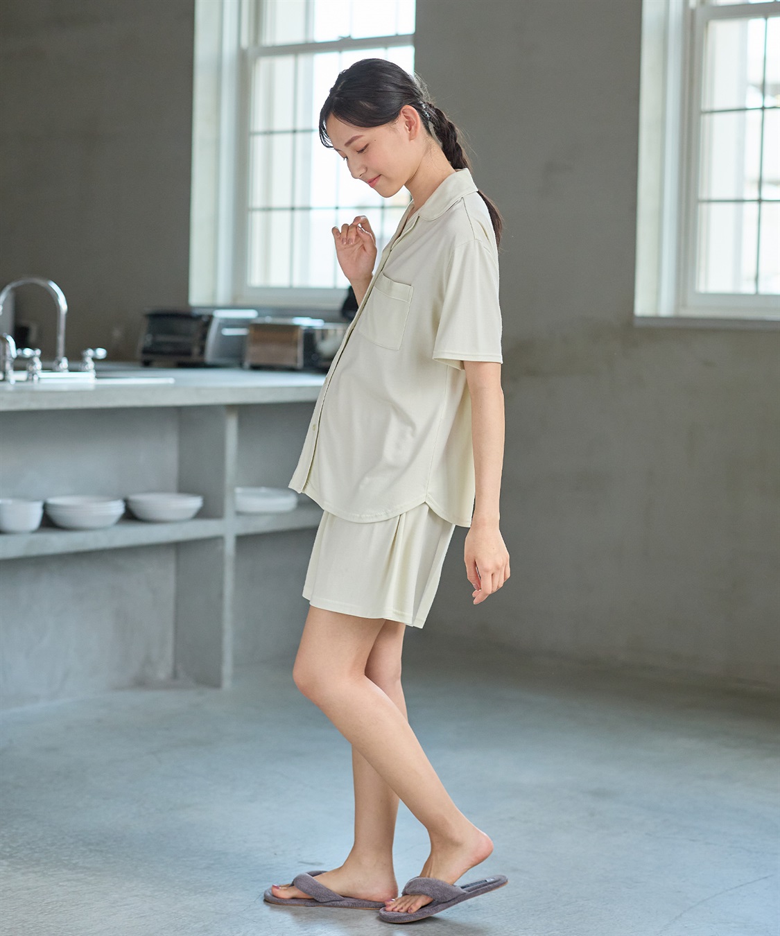 Rosemadame 【接触冷感】やわからレーヨンパジャマ_sub_23