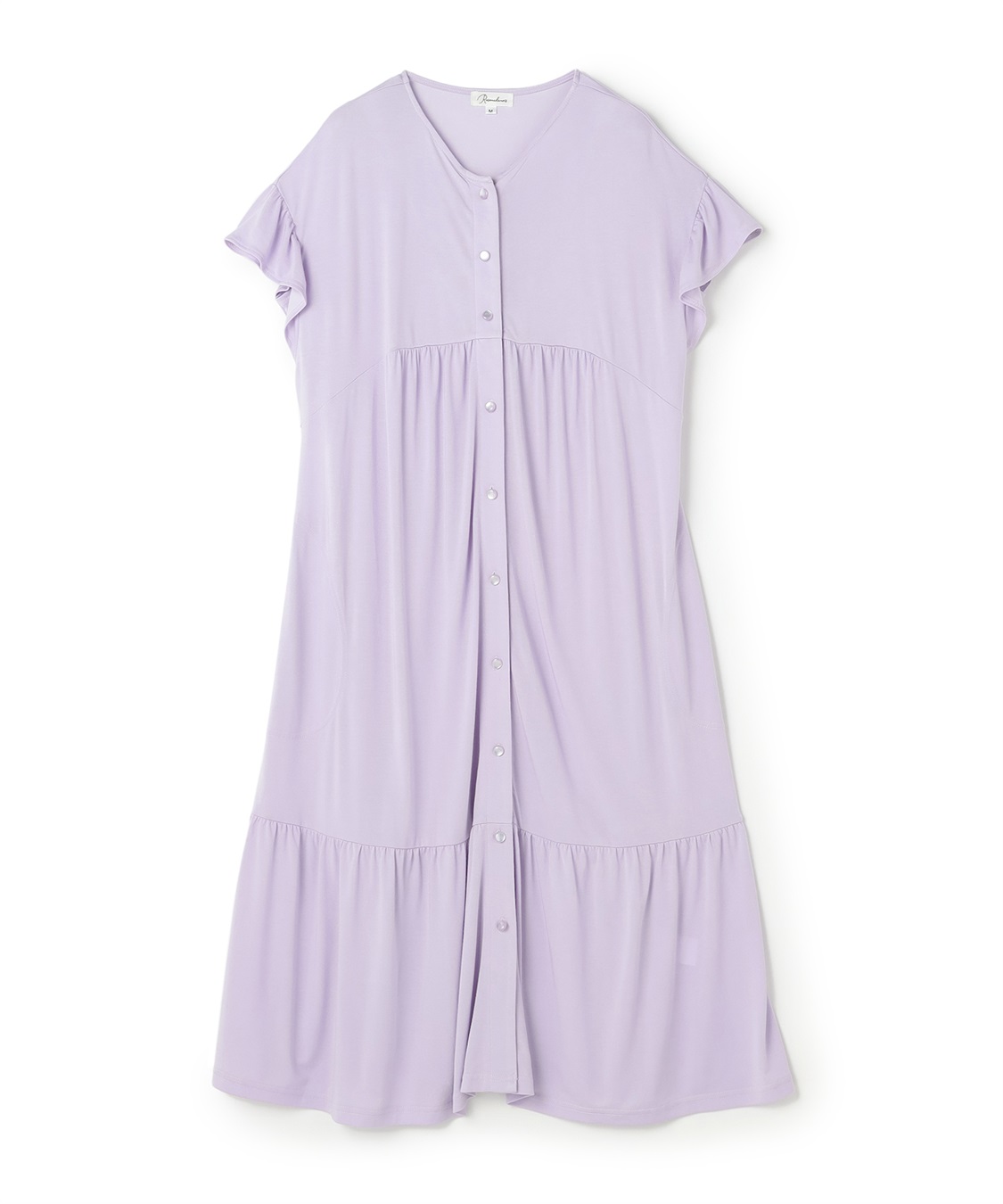 Rosemadame 【接触冷感】やわらかレーヨン フリル袖ネグリジェ/ パジャマ_sub_15