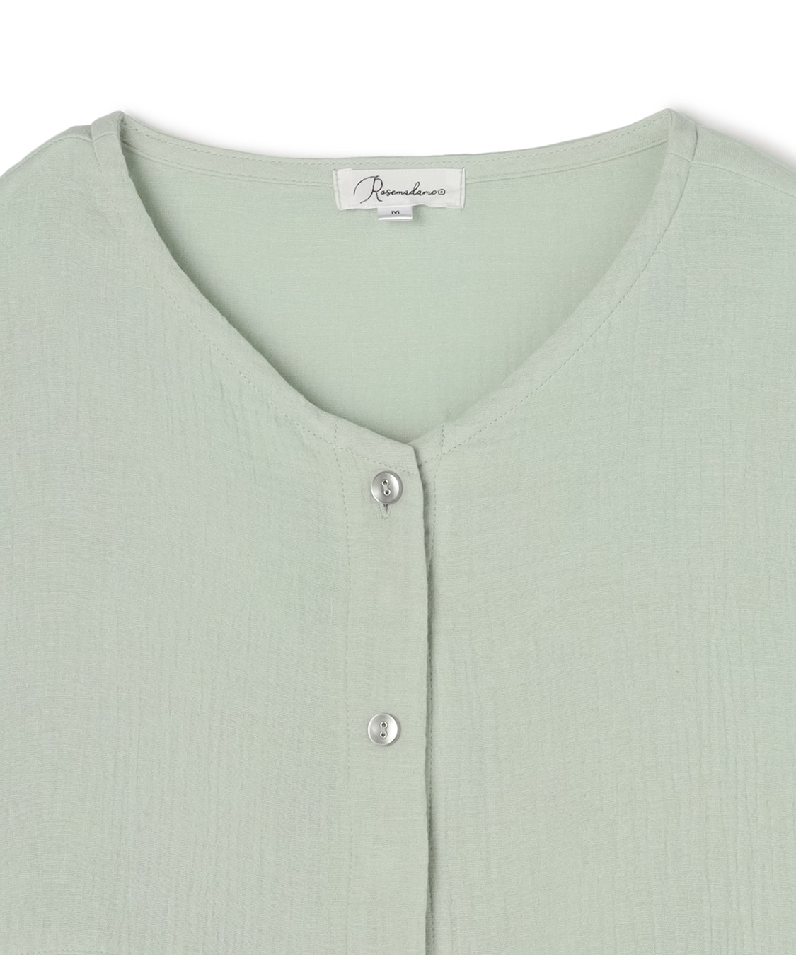 Rosemadame コットン100％ ダブルガーゼ ボリューム袖ネグリジェ/ワンピース(産前・産後対応 マタニティ＆授乳服 パジャマ/ルームウェア)_sub_21