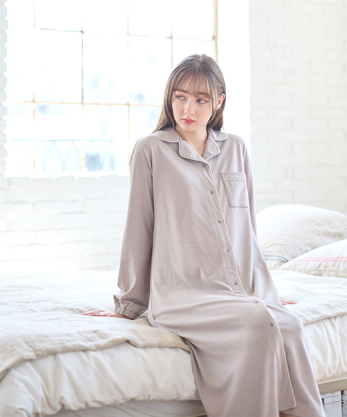 Rosemadame 帝王切開でも使えるネグリジェ/パジャマ_sub_2