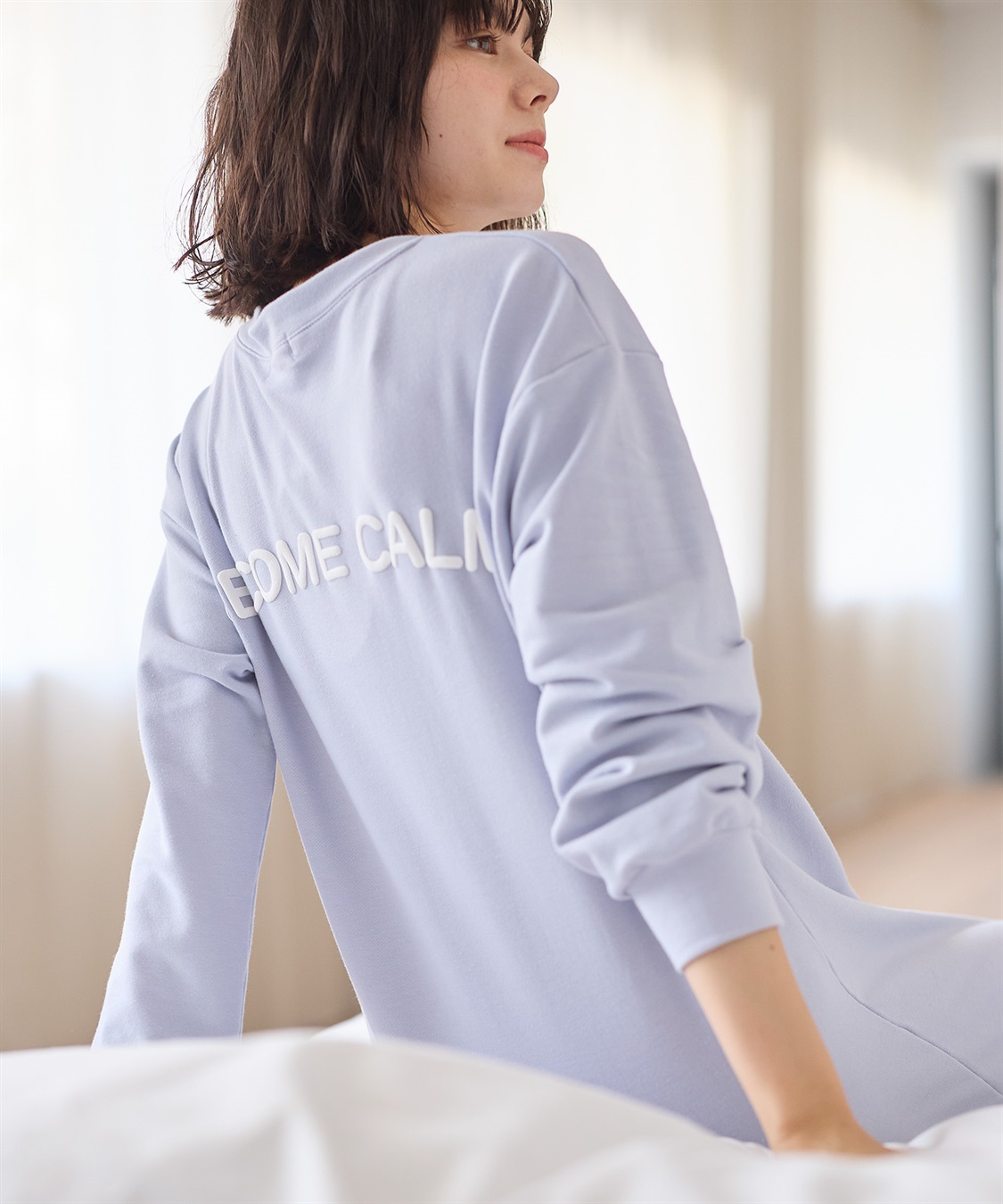 Rosemadame ストレッチバッグロゴルームワンピース/パジャマ/ルームウェア（マタニティ/授乳服）授乳楽々 妊婦服 産前・産後対応_sub_13