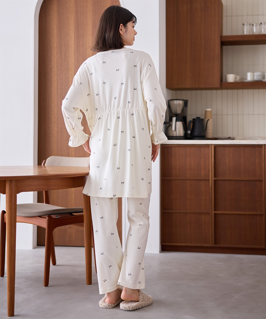 Rosemadame T/Cスムースリボン柄パジャマ_sub_27