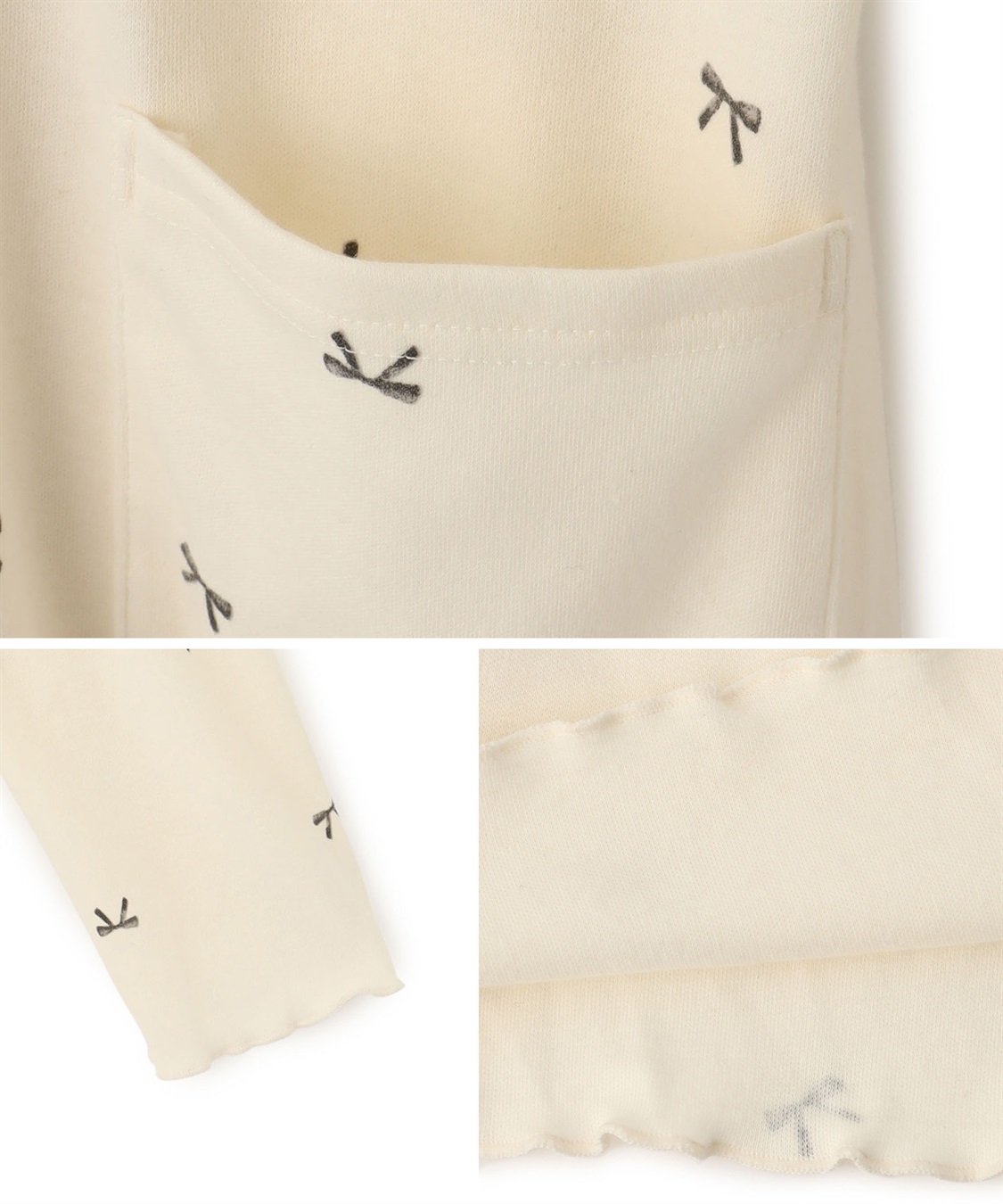 Rosemadame T/Cスムースリボン柄ネグリジェ_sub_22