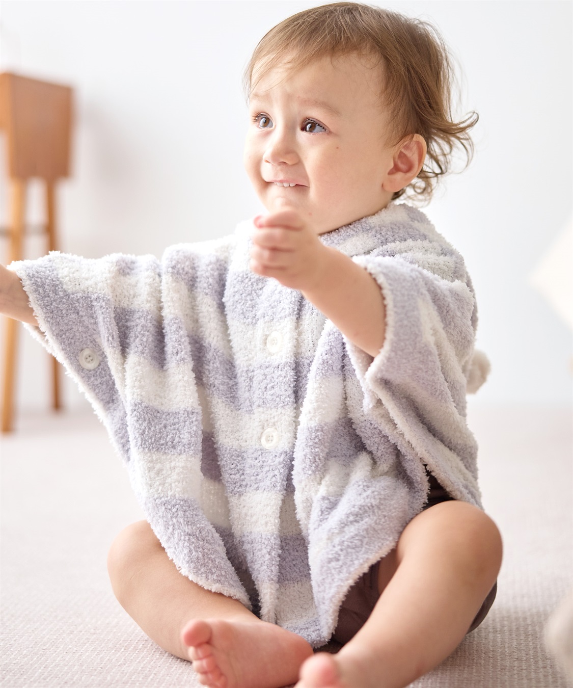 Rosemadame モコモコニットソーベビーケープ_sub_12