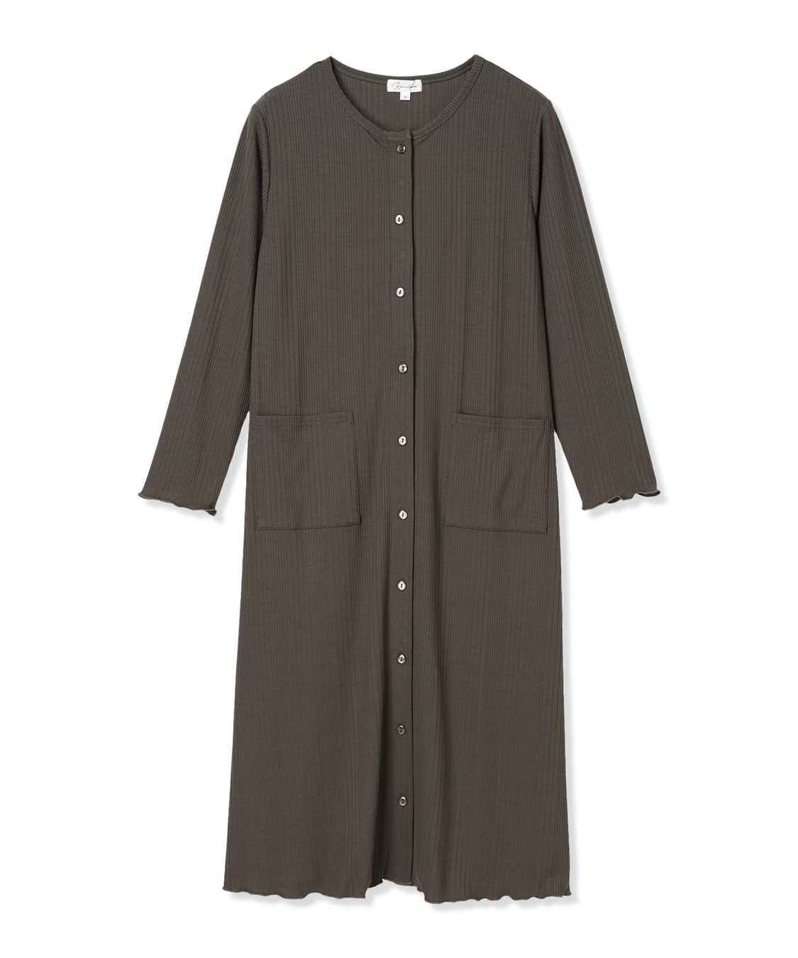 Rosemadame ランダムリブネグリジェ/長袖ワンピース(産前・産後対応 マタニティ＆授乳服 パジャマ/ルームウェア)_sub_17