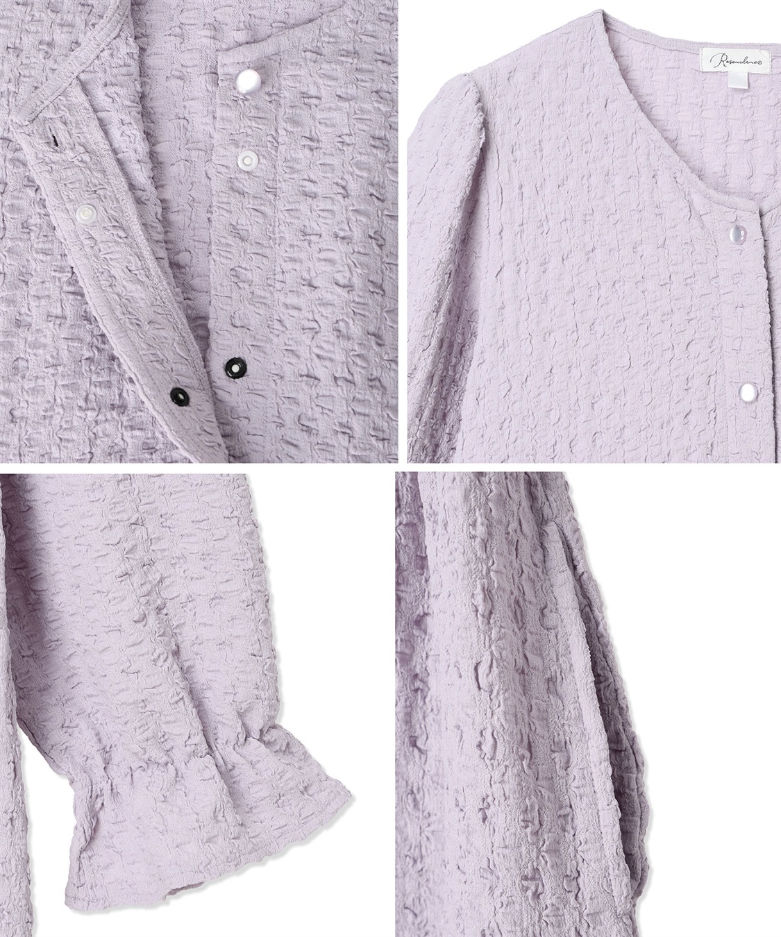 Rosemadame ふくれシャーリングリボンネグリジェ/ ワンピースパジャマ(産前・産後対応 マタニティ＆授乳服 ルームウェア)_sub_24