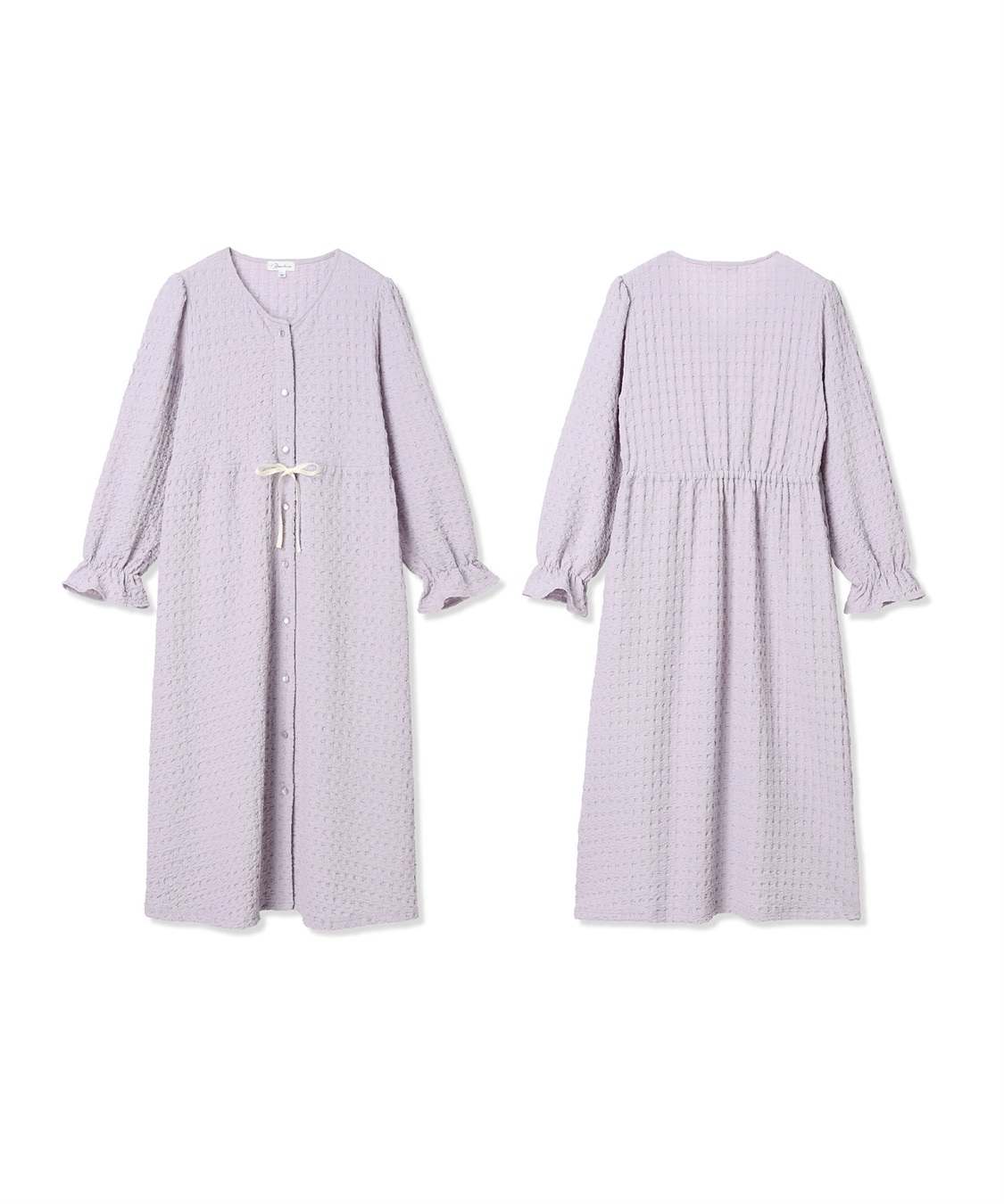 Rosemadame ふくれシャーリングリボンネグリジェ/ ワンピースパジャマ(産前・産後対応 マタニティ＆授乳服 ルームウェア)_sub_25