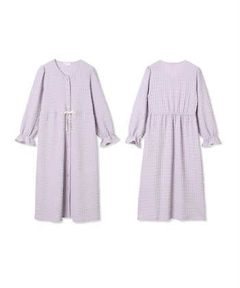 Rosemadame ふくれシャーリングリボンネグリジェ/ ワンピースパジャマ(産前・産後対応 マタニティ＆授乳服 ルームウェア)_subthumb_25
