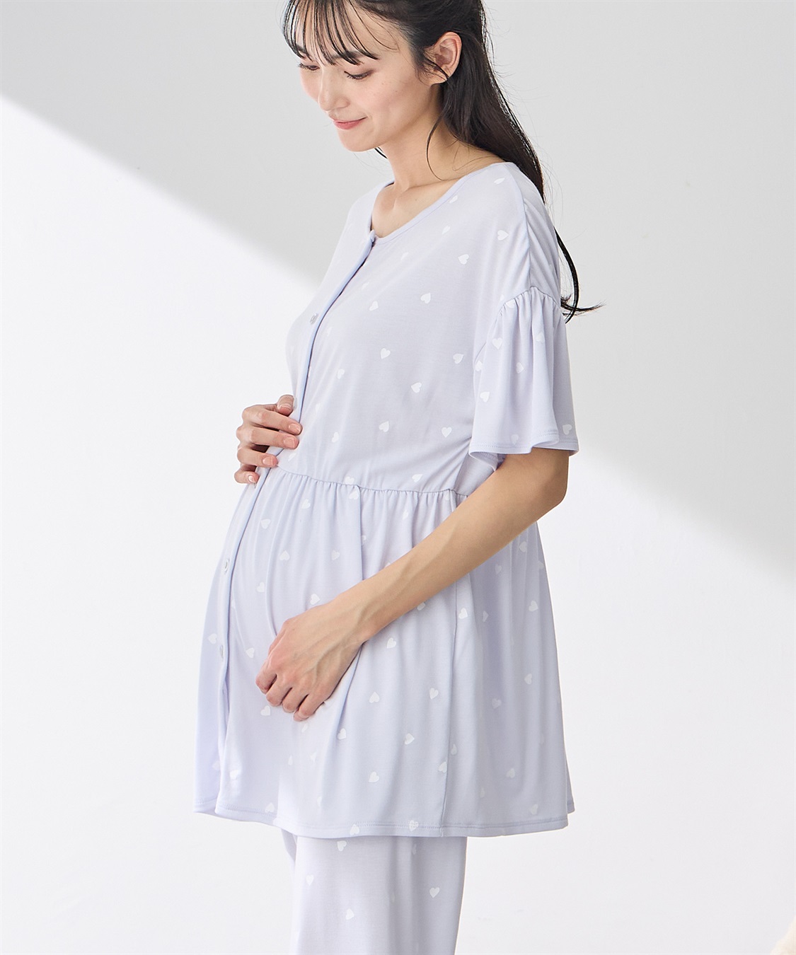 Rosemadame 接触冷感ハート柄パジャマ_sub_9
