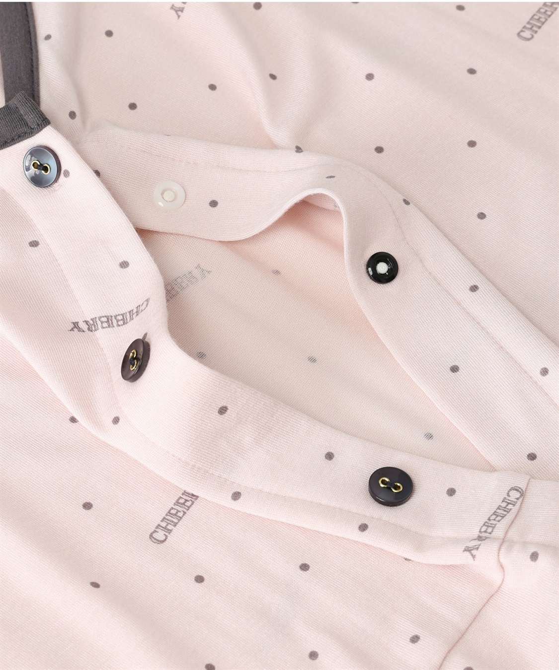 Rosemadame 【接触冷感】ドット柄ネグリジェ/ ワンピースパジャマ(産前・産後対応 マタニティ＆授乳服 ルームウェア)_sub_21