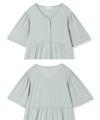 Rosemadame 無地・フルーツプリントネグリジェ/ワンピースパジャマ（マタニティ/授乳服）授乳口付き 授乳楽々 妊婦服 産前・産後対応_subthumb_25