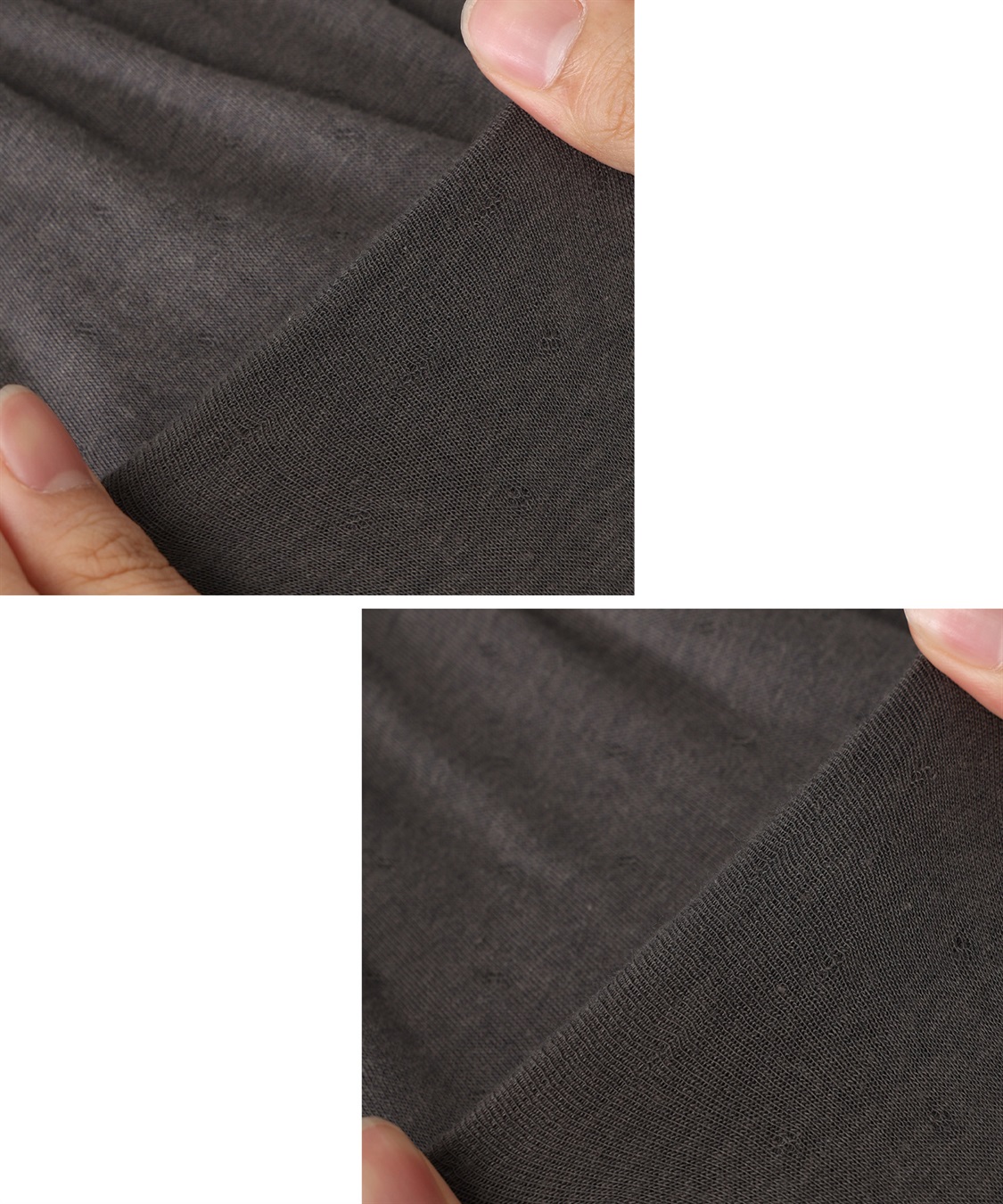 Rosemadame 接結ダブルガーゼ無地・ストライプネグリジェ/ワンピースパジャマ/ルームウェア（マタニティ/授乳服）授乳楽々 妊婦服 産前・産後対応_sub_23