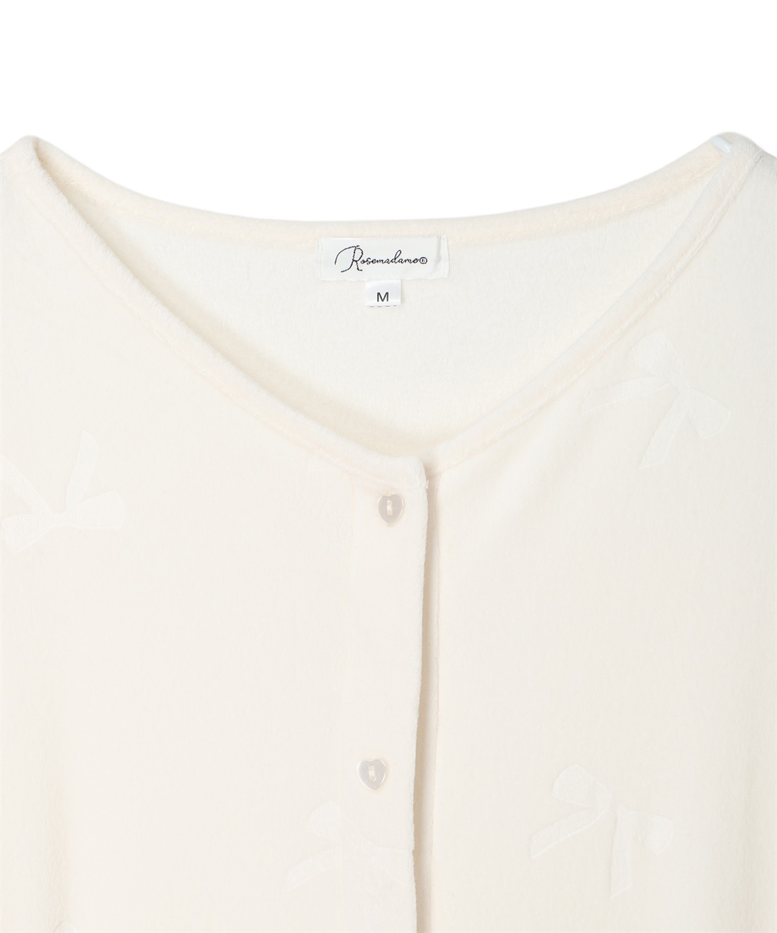 Rosemadame ベロアリボンエンボスネグリジェ（マタニティ/ 妊婦服）授乳楽々 妊婦服 産前・産後対応_sub_20