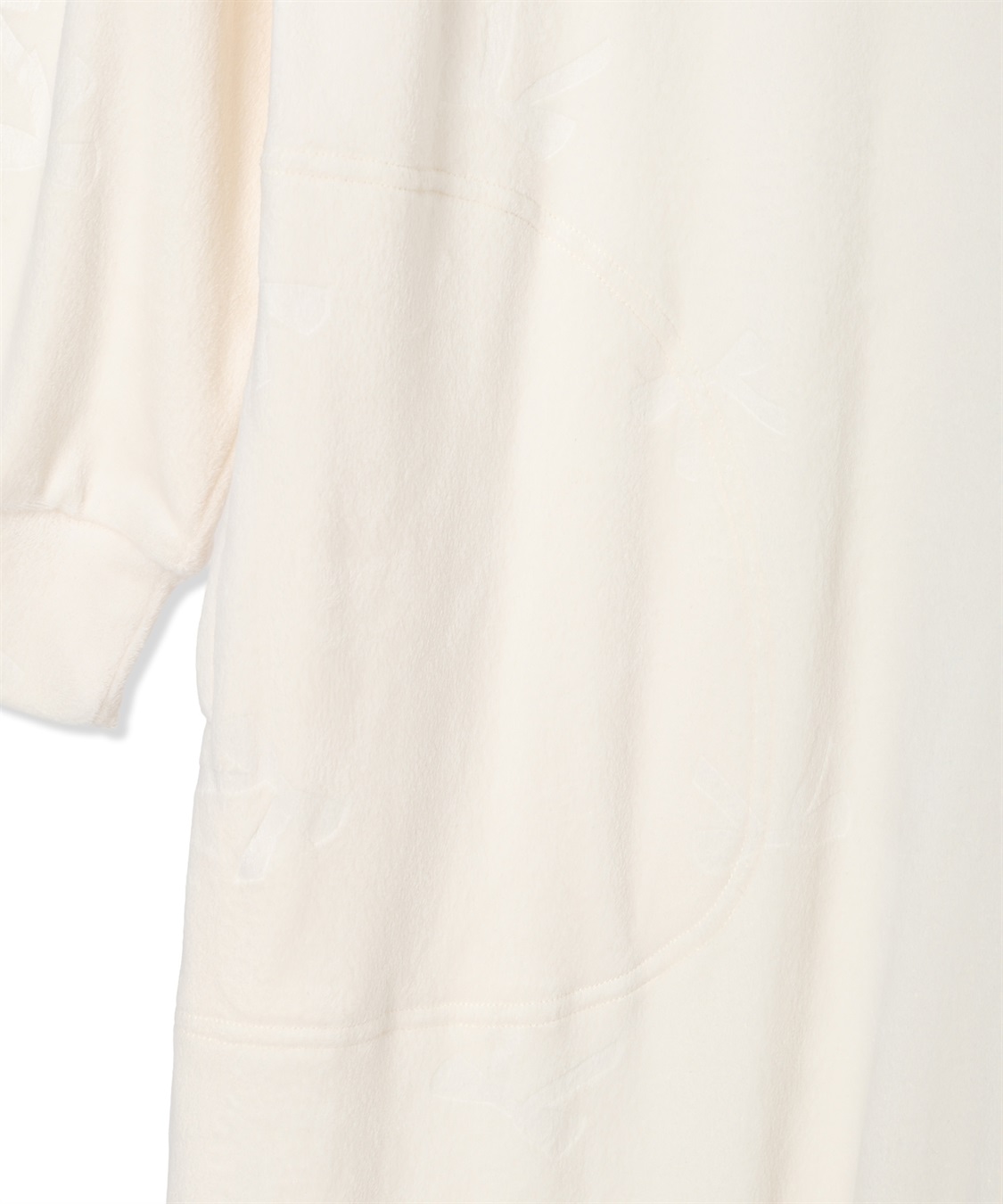 Rosemadame ベロアリボンエンボスネグリジェ（マタニティ/ 妊婦服）授乳楽々 妊婦服 産前・産後対応_sub_21