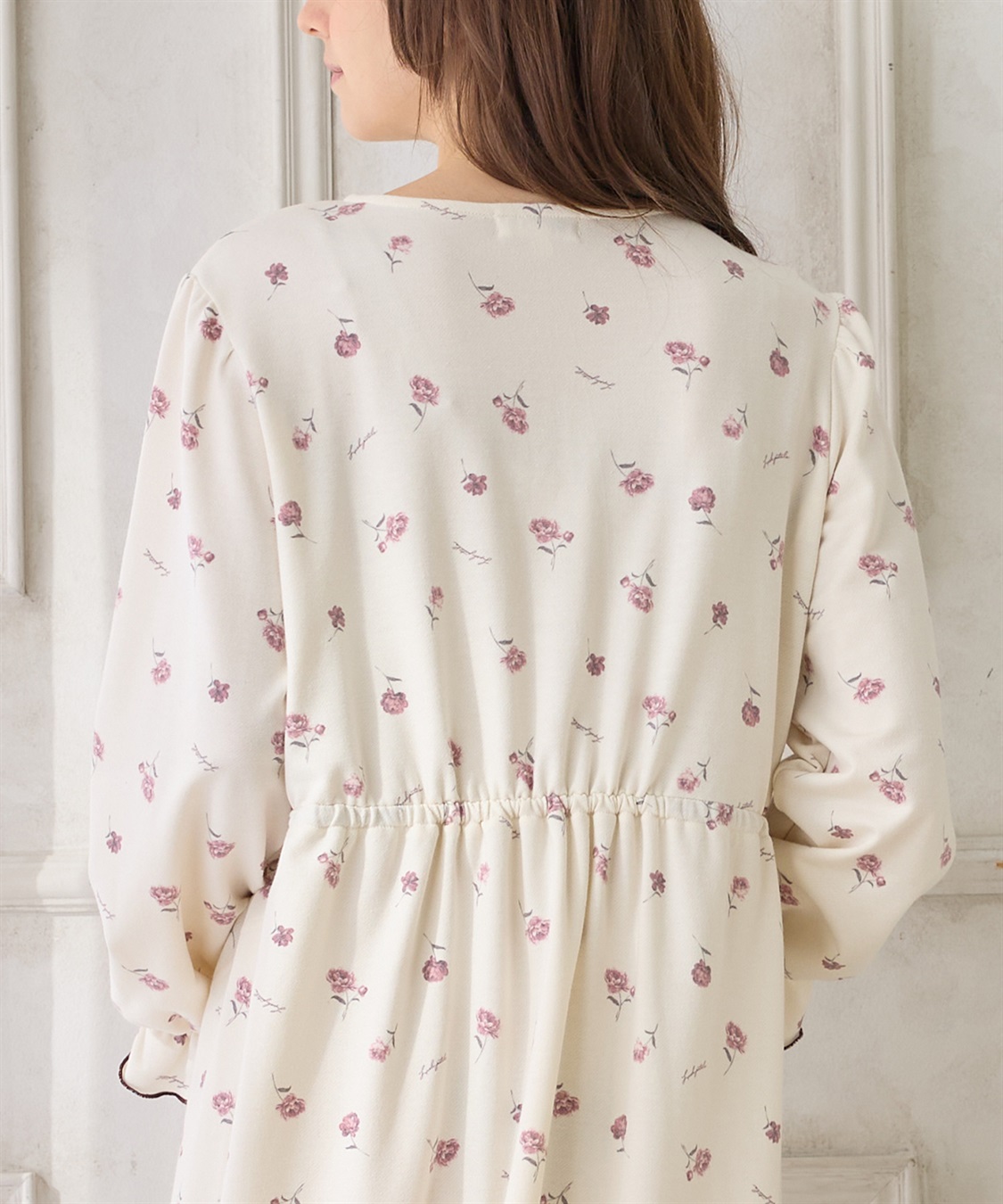 Rosemadame レトロフラワーネグリジェ/ワンピースパジャマ/ルームウェア（マタニティ/授乳服）授乳楽々 妊婦服 産前・産後対応_sub_18