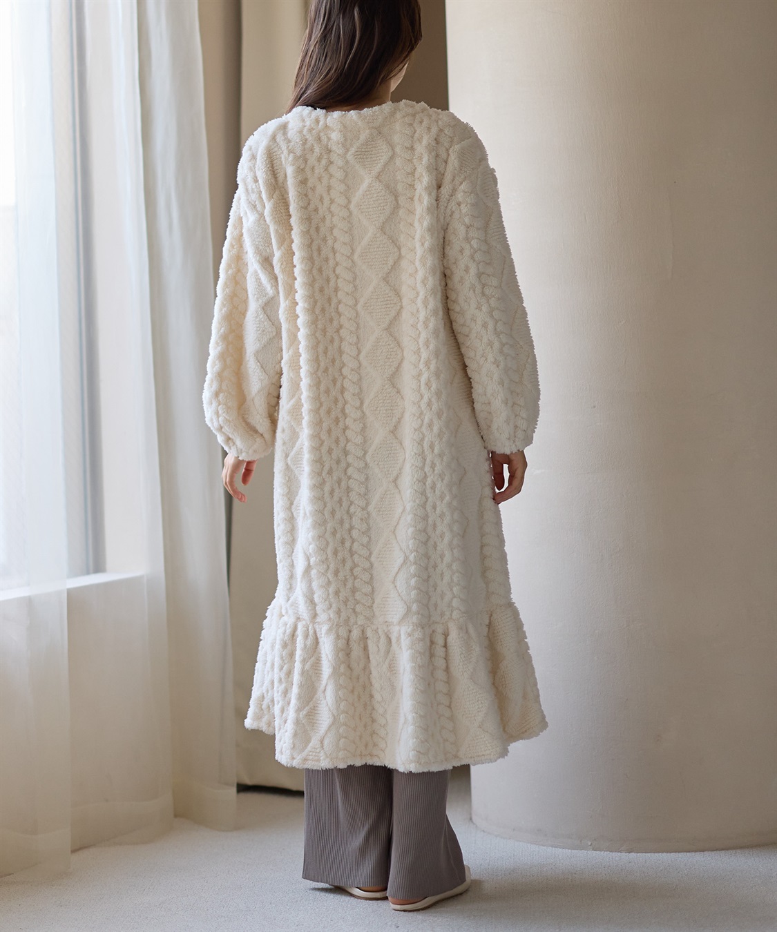 Rosemadame ｹｰﾌﾞﾙ柄ﾌﾘｰｽﾈｸﾞﾘｼﾞｪ_sub_5