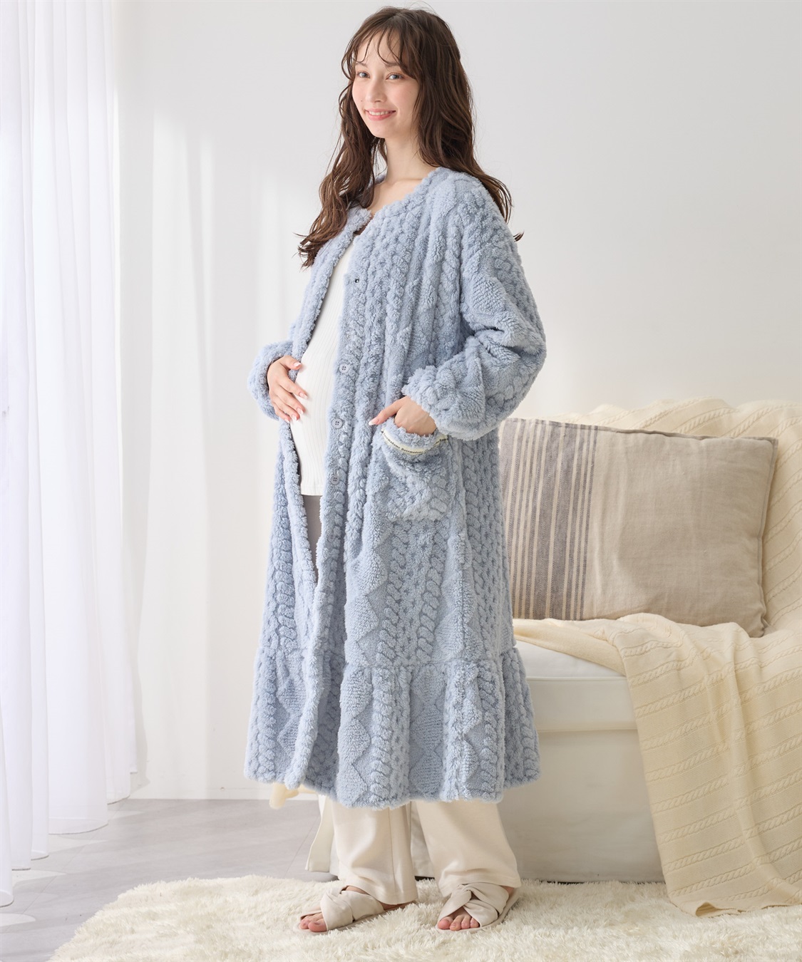 Rosemadame ｹｰﾌﾞﾙ柄ﾌﾘｰｽﾈｸﾞﾘｼﾞｪ_sub_11