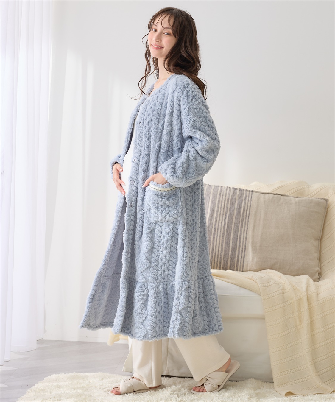 Rosemadame ｹｰﾌﾞﾙ柄ﾌﾘｰｽﾈｸﾞﾘｼﾞｪ_sub_14