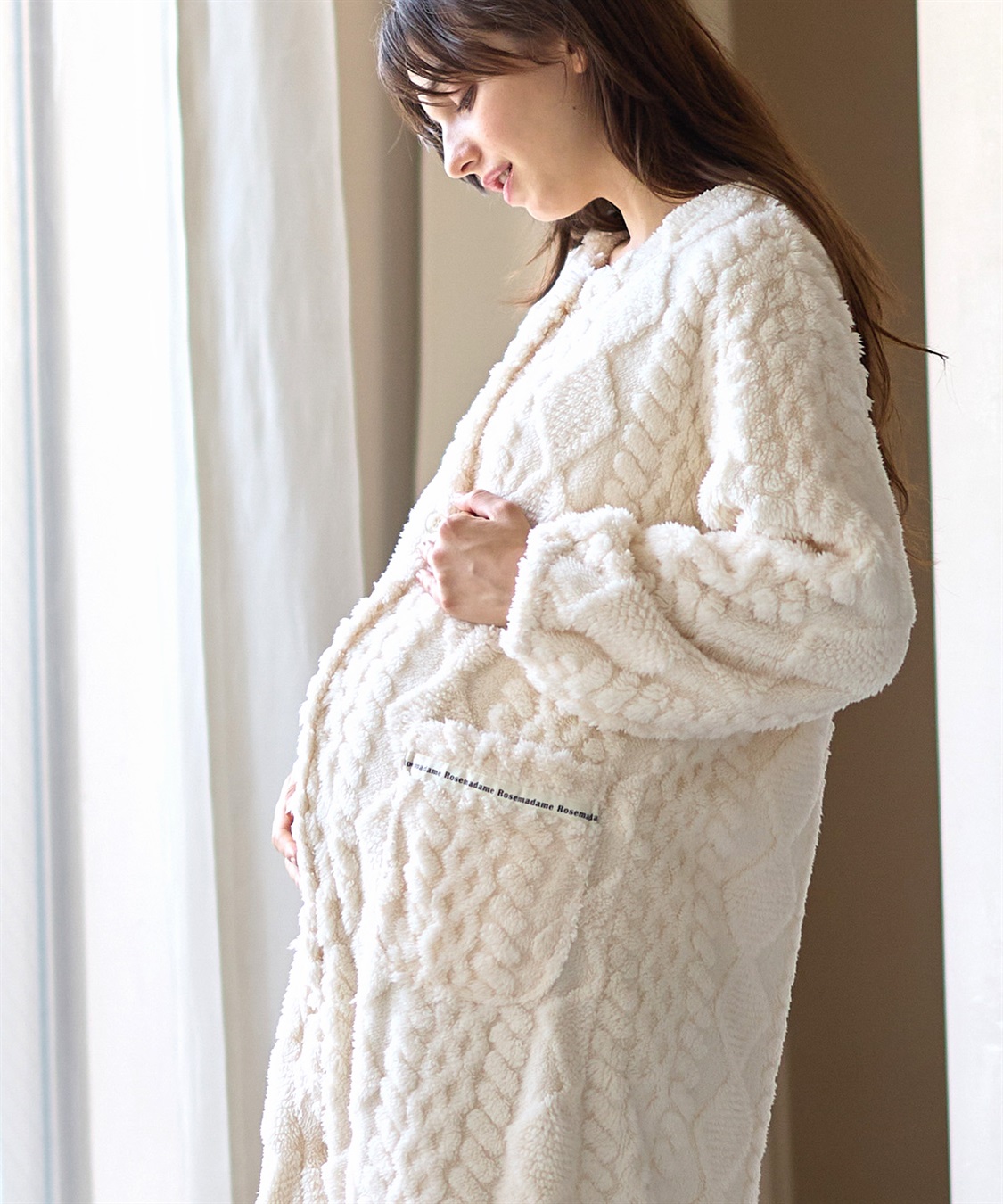 Rosemadame ｹｰﾌﾞﾙ柄ﾌﾘｰｽﾈｸﾞﾘｼﾞｪ_sub_26