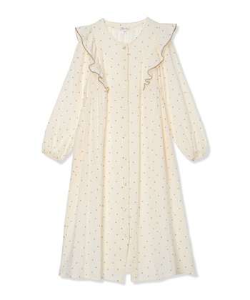 Rosemadame Ｗガーゼハート柄ネグリジェ/ワンピースパジャマ（マタニティ/ 妊婦服）授乳楽々 妊婦服 産前・産後対応_subthumb_15