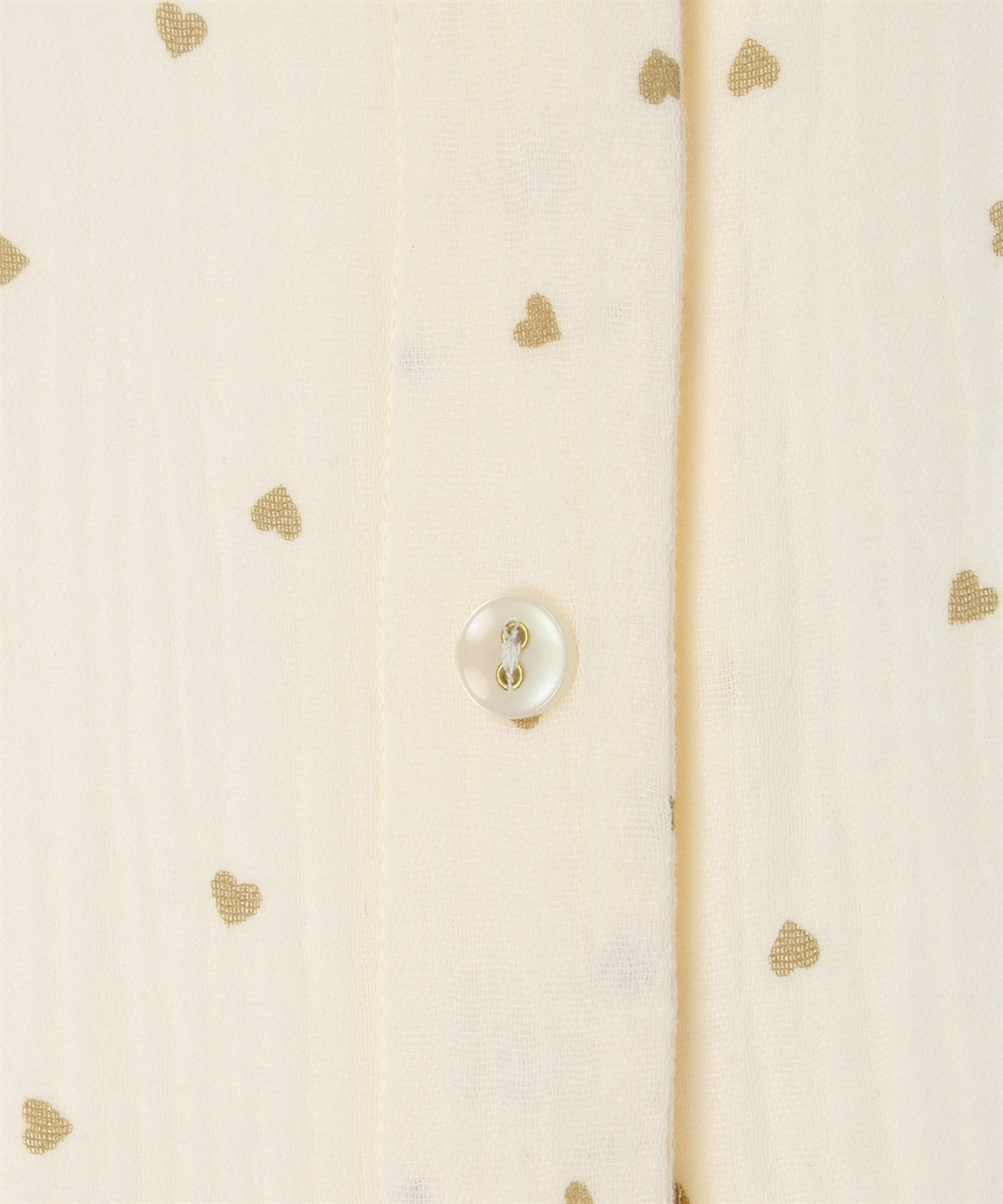 Rosemadame Ｗガーゼハート柄ネグリジェ/ワンピースパジャマ（マタニティ/ 妊婦服）授乳楽々 妊婦服 産前・産後対応_sub_20