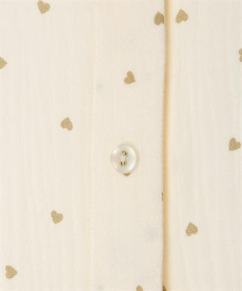 Rosemadame Ｗガーゼハート柄ネグリジェ/ワンピースパジャマ（マタニティ/ 妊婦服）授乳楽々 妊婦服 産前・産後対応_subthumb_20