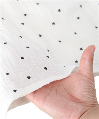 Rosemadame Ｗガーゼハート柄ネグリジェ/ワンピースパジャマ（マタニティ/ 妊婦服）授乳楽々 妊婦服 産前・産後対応_subthumb_27