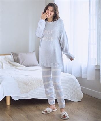 Rosemadame モコモコニットルームウェア上下セット_subthumb_3