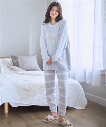 Rosemadame モコモコニットルームウェア上下セット_subthumb_4