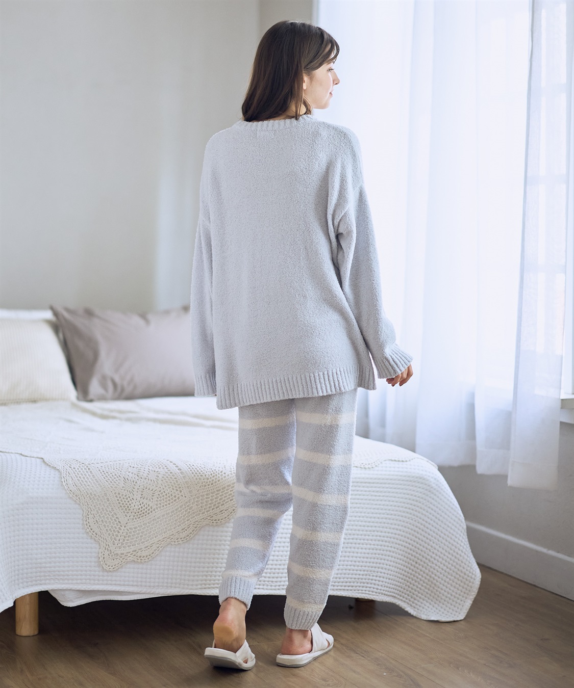 Rosemadame モコモコニットルームウェア上下セット_sub_6