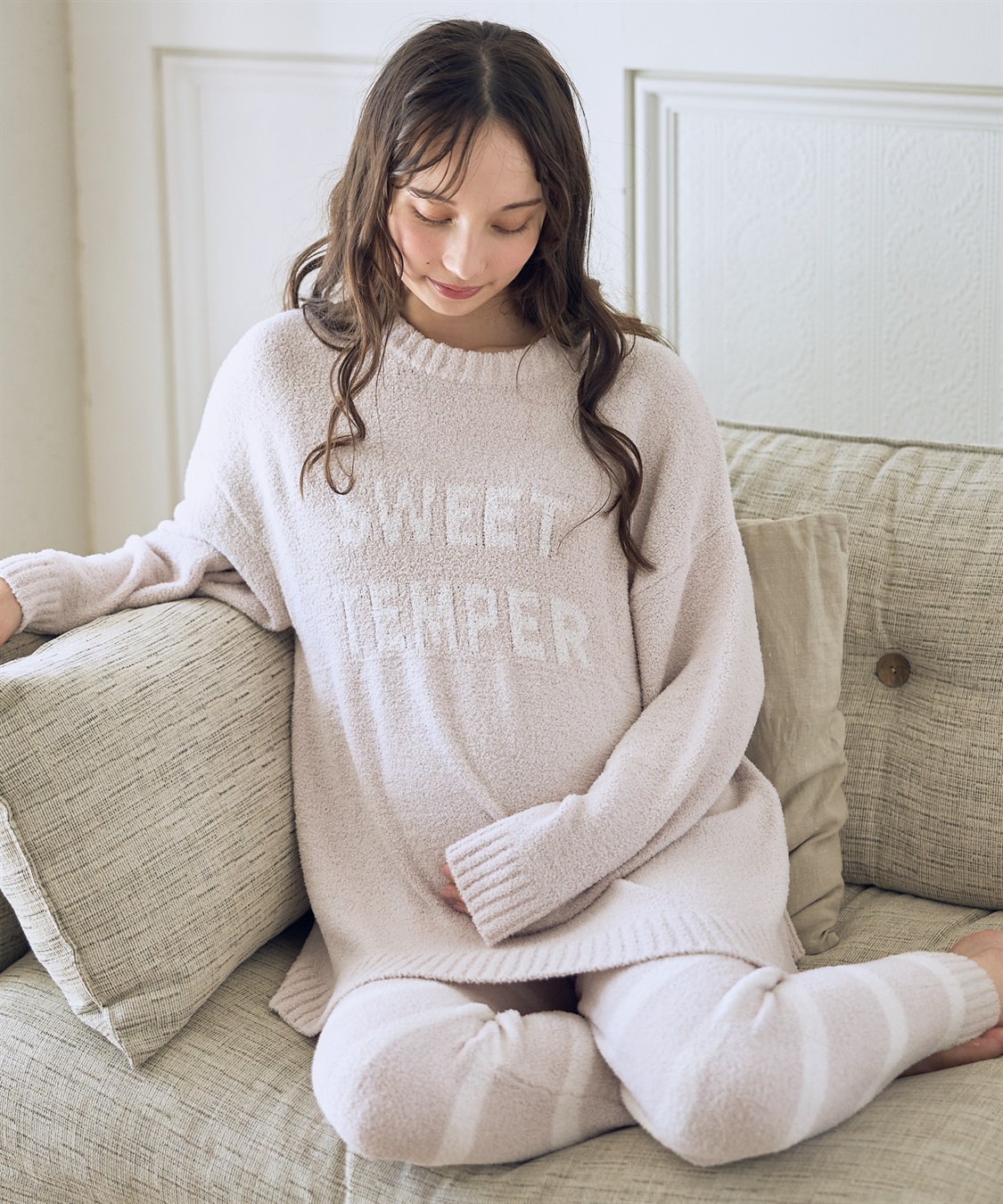 Rosemadame モコモコニットルームウェア上下セット_sub_7