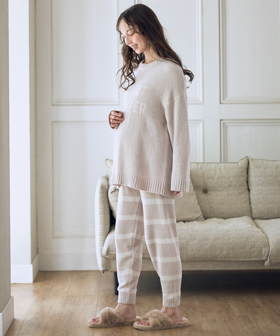 Rosemadame モコモコニットルームウェア上下セット_sub_9