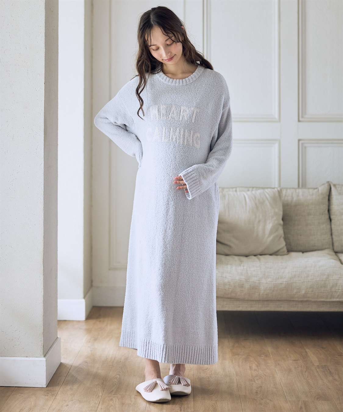 Rosemadame モコモコニットルームワンピース_sub_2