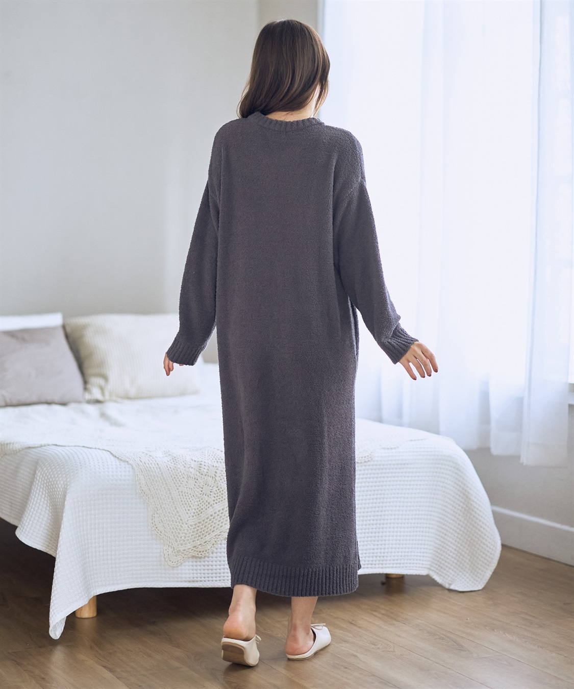 Rosemadame モコモコニットルームワンピース_sub_10